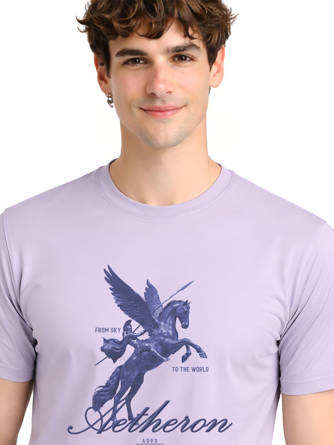 ADRO Men Printed T-shirt