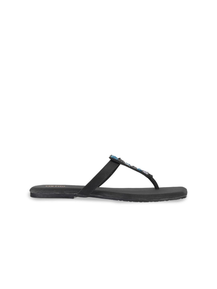 Metro Women  Embellished Open Toe Flats