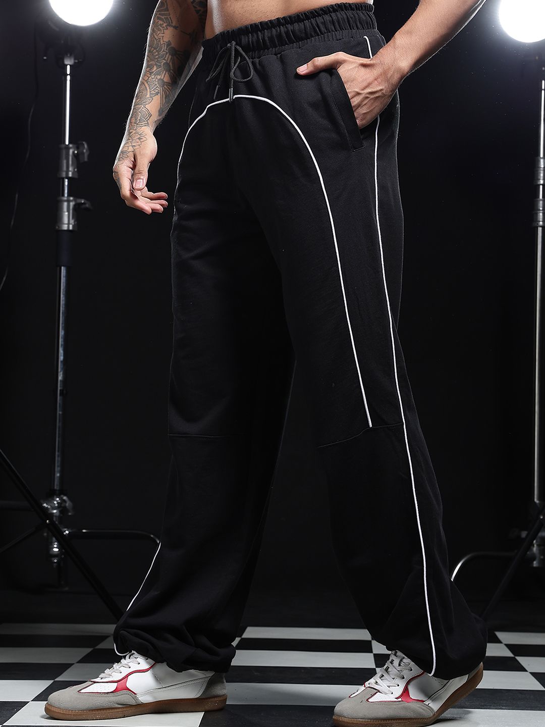 Eszett Street High-Rise Baggy Joggers