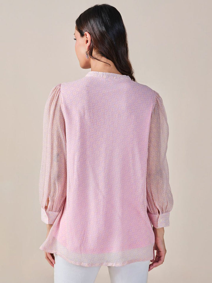 Global Desi Puff Sleeve Top