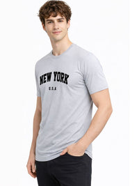 ADRO Men Typography Printed T-shirt