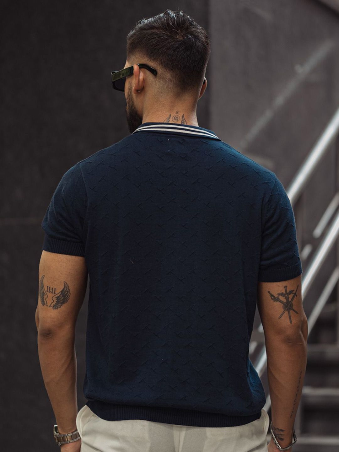 Powerlook Men Polo Collar T-shirt