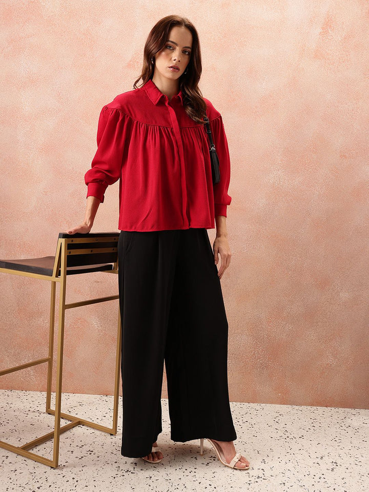 all about you Opaque Casual Shirt