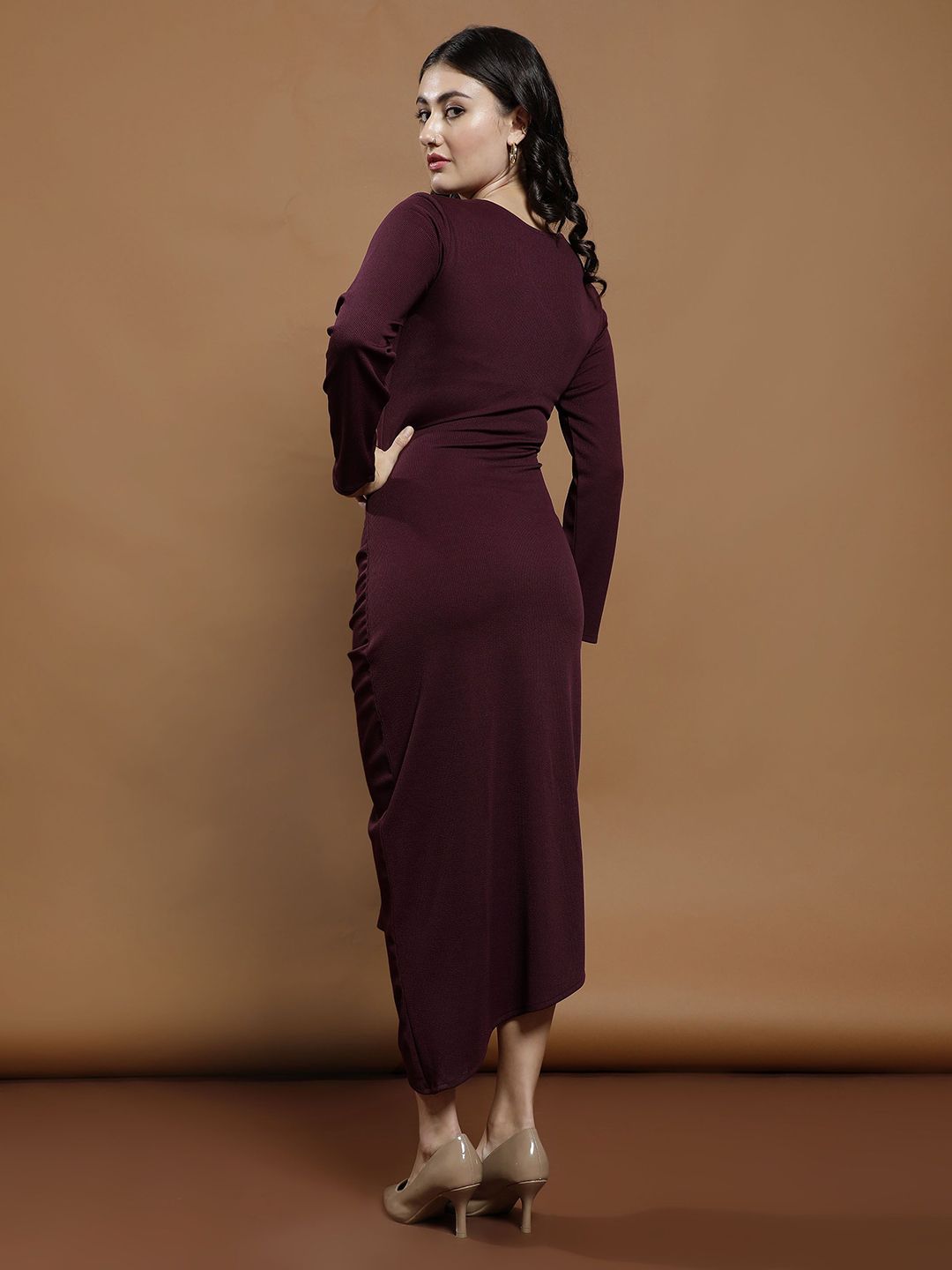Pakaian midi bodycon athena