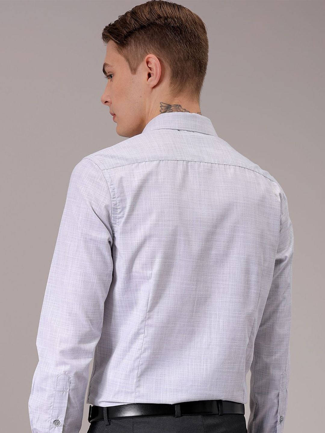 The Indian Garage Co. X Luxe Men Slim Fit Formal Shirt