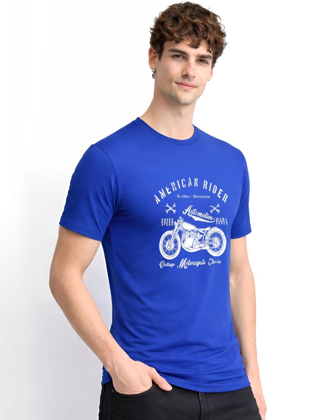 ADRO Men Printed T-shirt