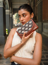Zouk Wanita Bidri Kaiser Kyra Flap Wallet