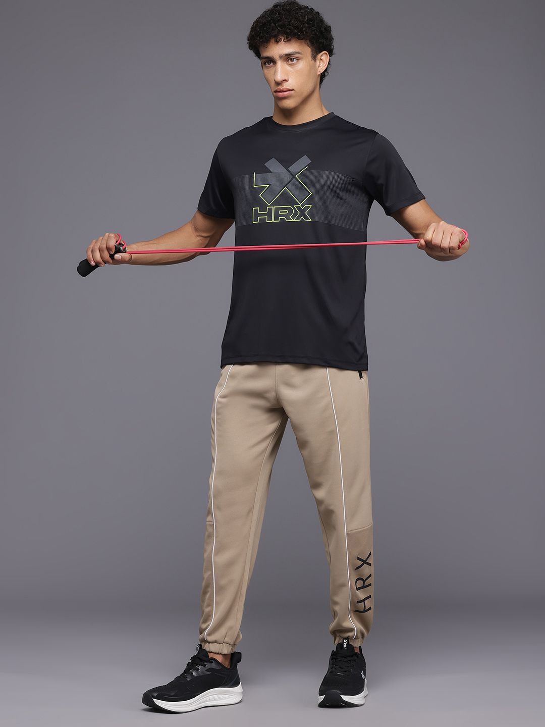 HRX by Hrithik Roshan Men Rapid-Dry Training Joggers