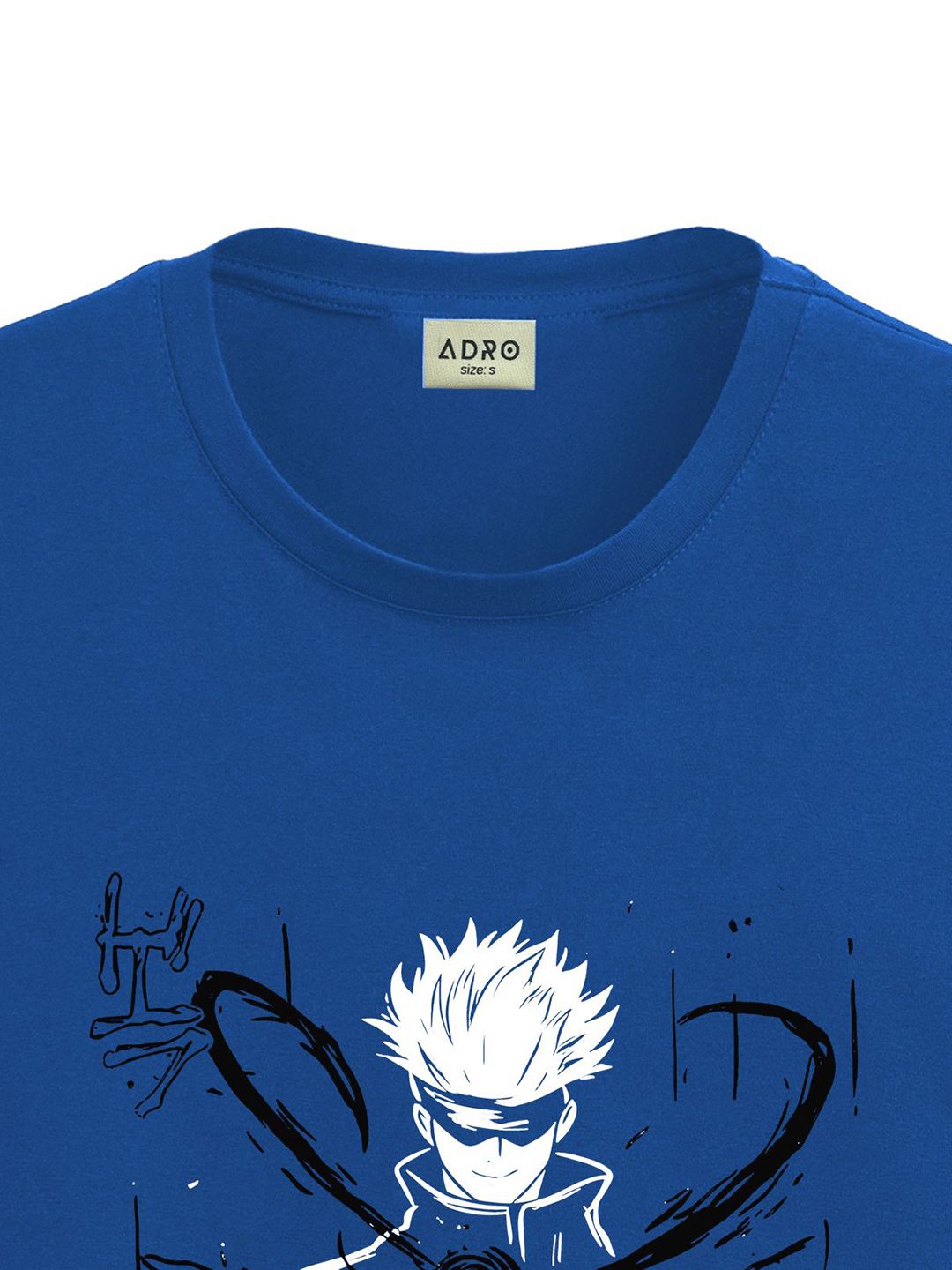 ADRO Men Graphic Printed Graphic Print Others Round Neck Cotton Tshirt