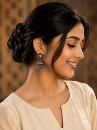 PANASH Circular Jhumkas Earrings