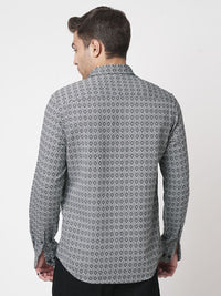 VASTRADO Men Classic Slim Fit Opaque Casual Shirt