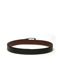 Teakwood Leathers Men Textured Leather Reversible Formal Belt