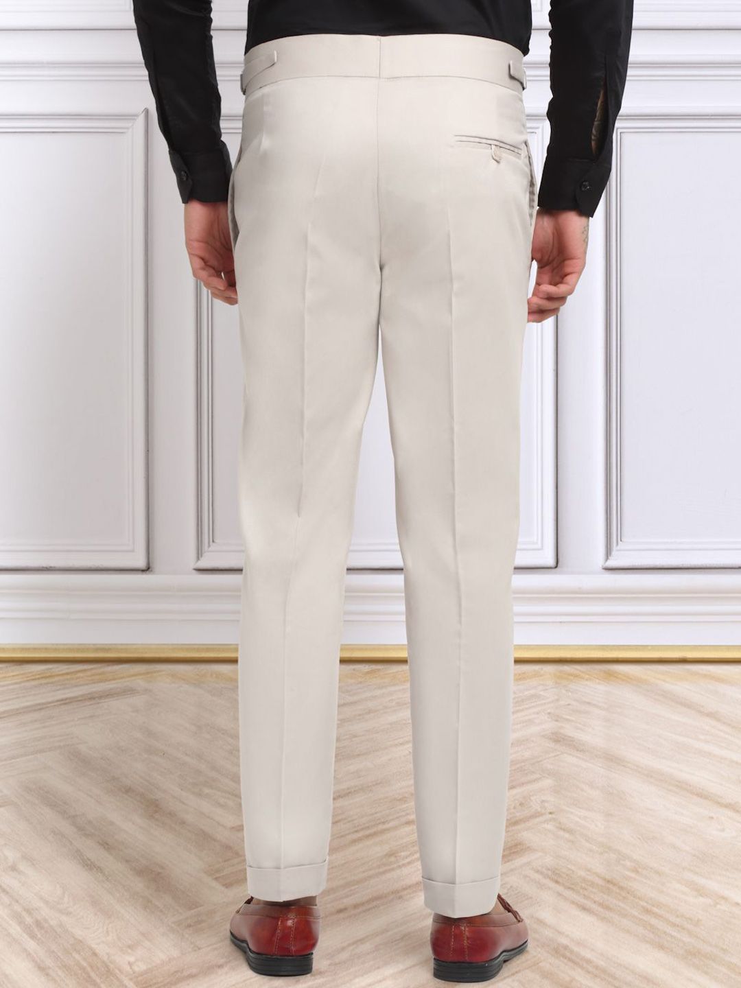 KLOTTHE Men Slim Fit Trousers