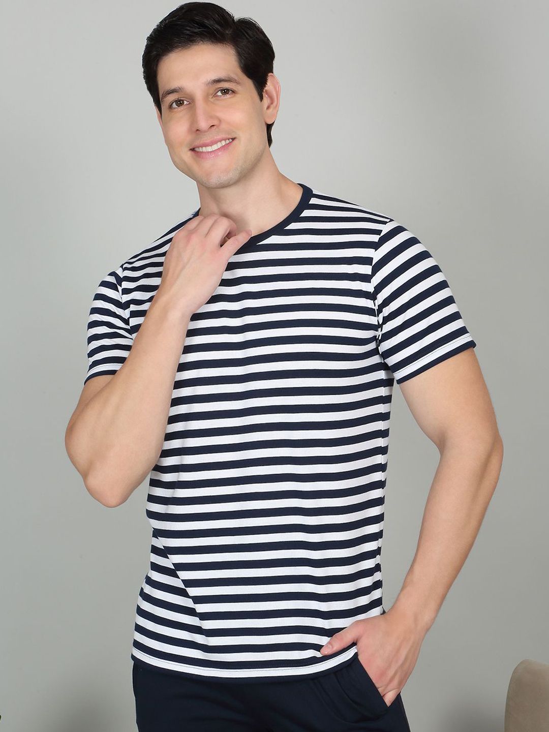 Sweet Dreams Men Striped Night suits