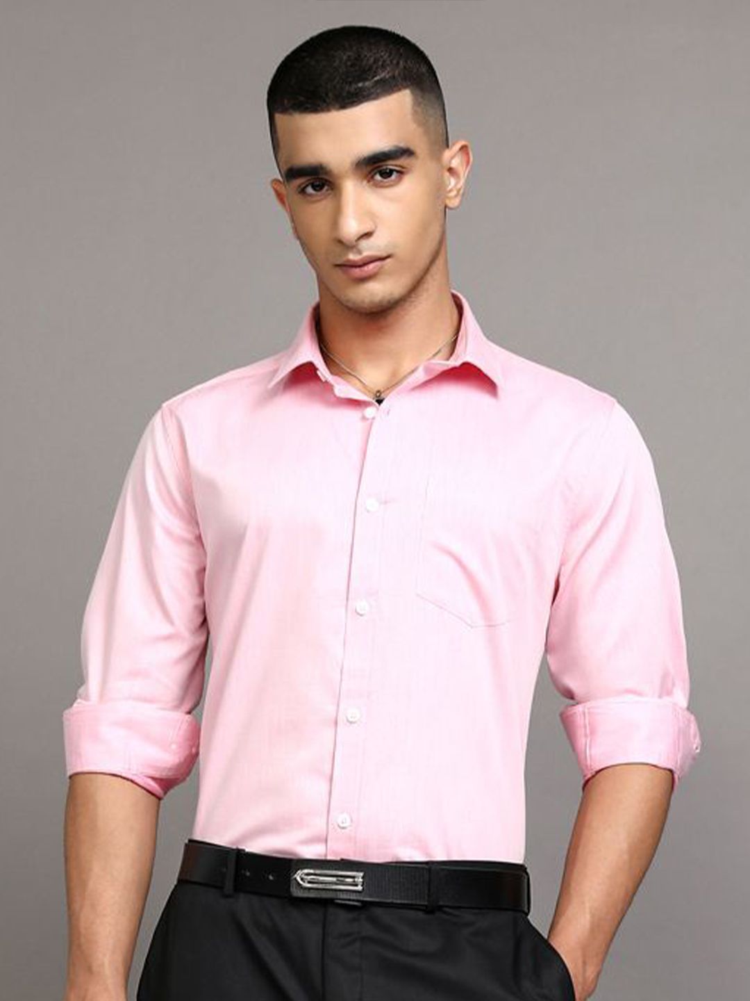 Highlander Men Slim Fit Casual Shirt