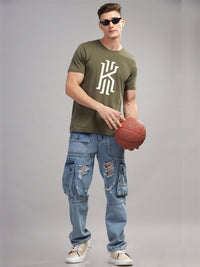 ADRO Men Printed T-shirt