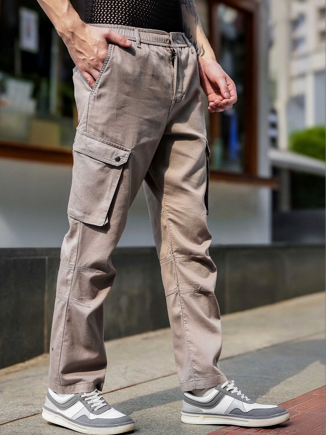 Eszett Men Cargos Trousers