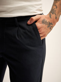 THE BEAR HOUSE Men Slim Fit Chinos Trousers