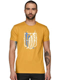 Pek ADRO Lelaki dengan 3 T-shirt Kapas Leher Bulat Bercetak Grafik