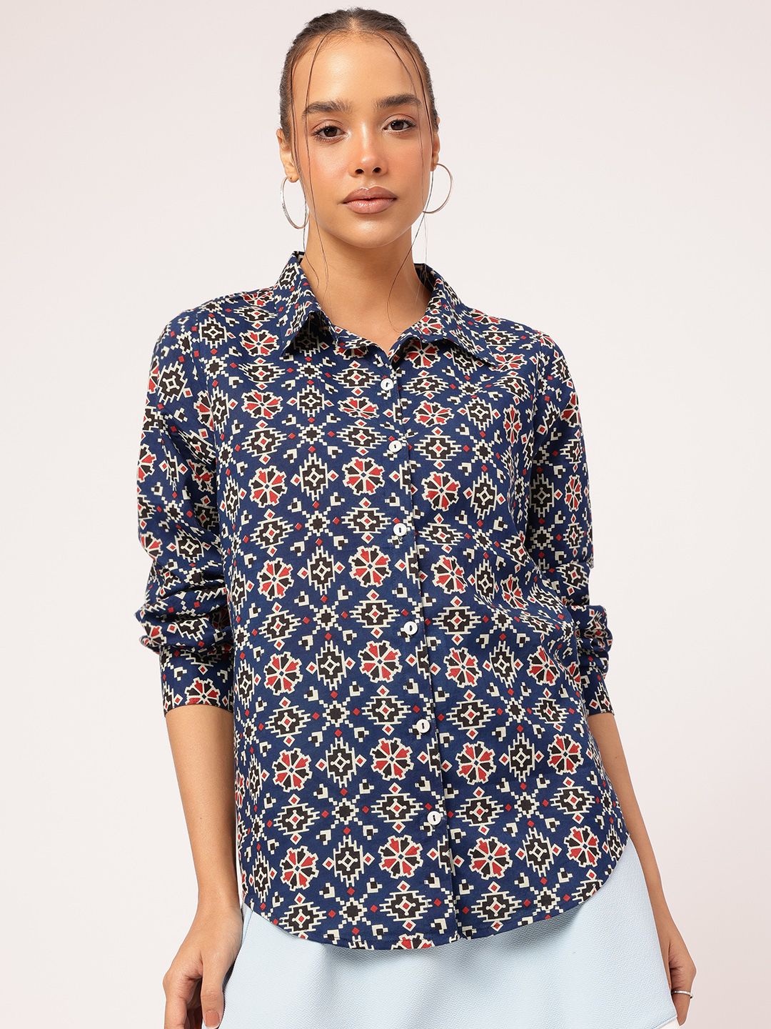 DressBerry Indie Spirit Printed Shirt