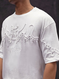 Powerlook Men Drop-Shoulder Sleeves T-shirt
