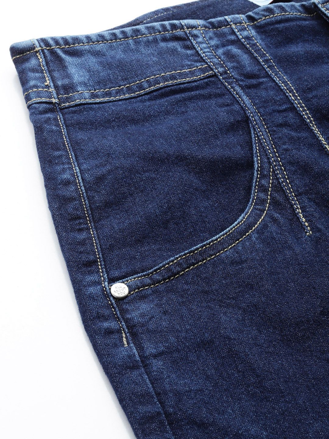 all about you Women Mom Fit High-Rise Light Fade Stretchable Jeans