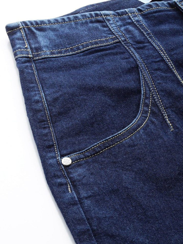 all about you Women Mom Fit High-Rise Light Fade Stretchable Jeans