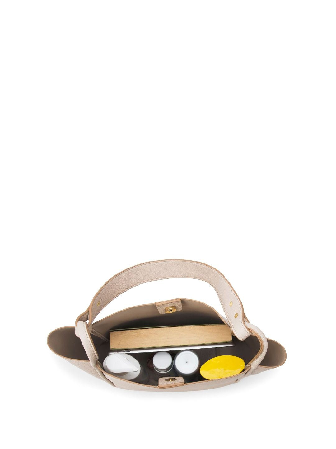 Lino Perros Colourblocked Oversized Shopper Tote Bag with Tasselled
