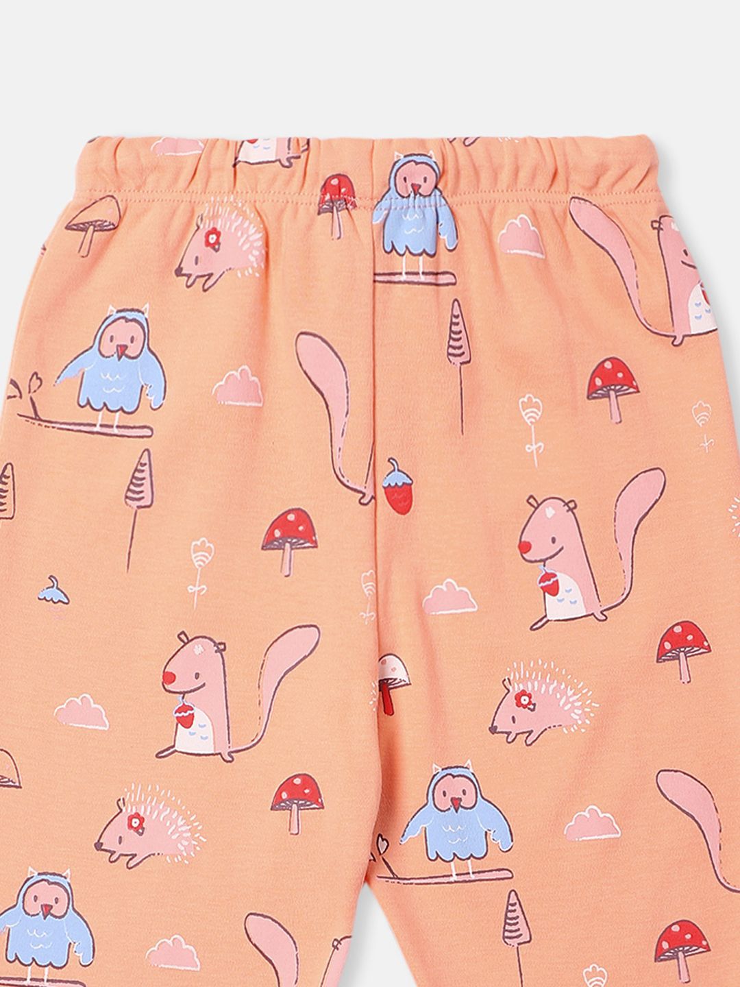 Nauti Nati Infants Pack of 2 Cotton Printed Track Pants
