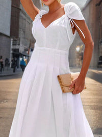 all about you Women Fit & Flare Midi Dress