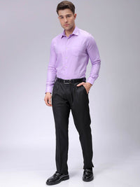 The Indian Garage Co. X Luxe Men Spread Collar Solid Cotton Slim Fit Formal Shirt