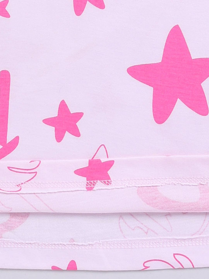 Happy Faces Kids Girls Barbie Printed Pure Cotton T-Shirt