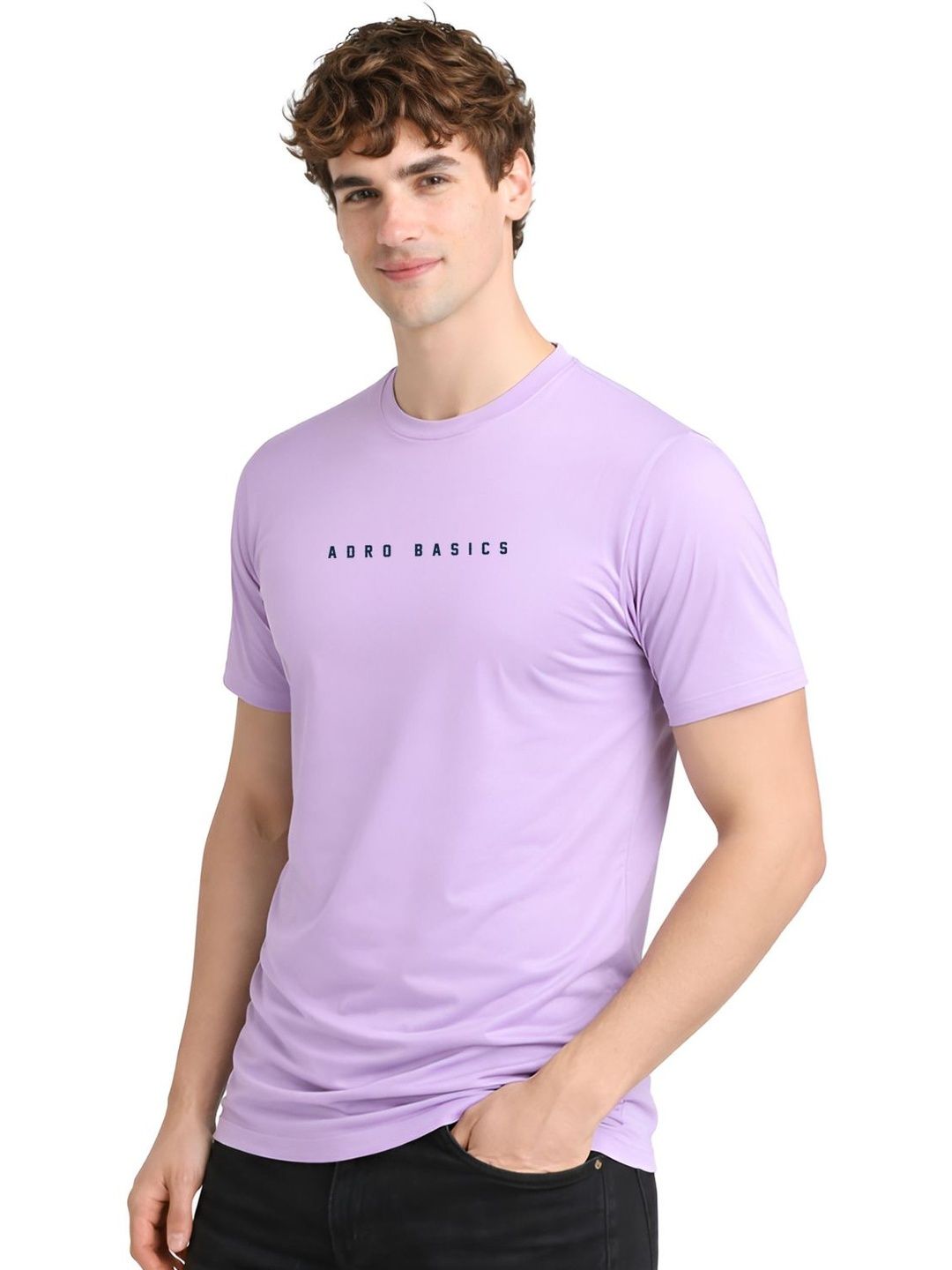 ADRO Men Typography Printed T-shirt