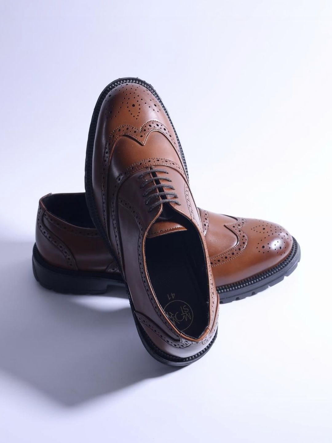MONKSTORY Men Atelier 1890 Oxford Formal Brogues