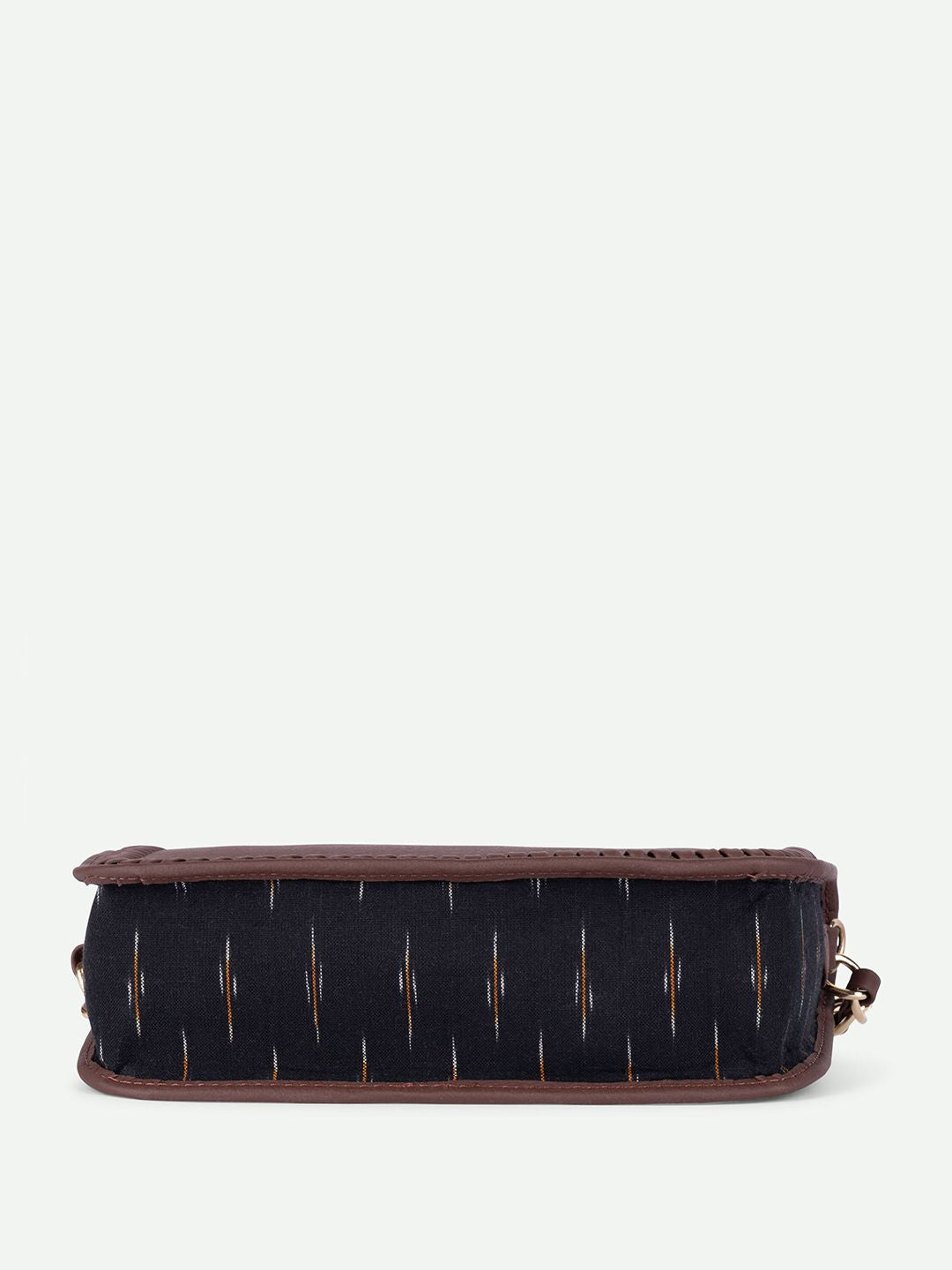 ZOUK Ikat GreRe Printed Baguette Handheld Bag