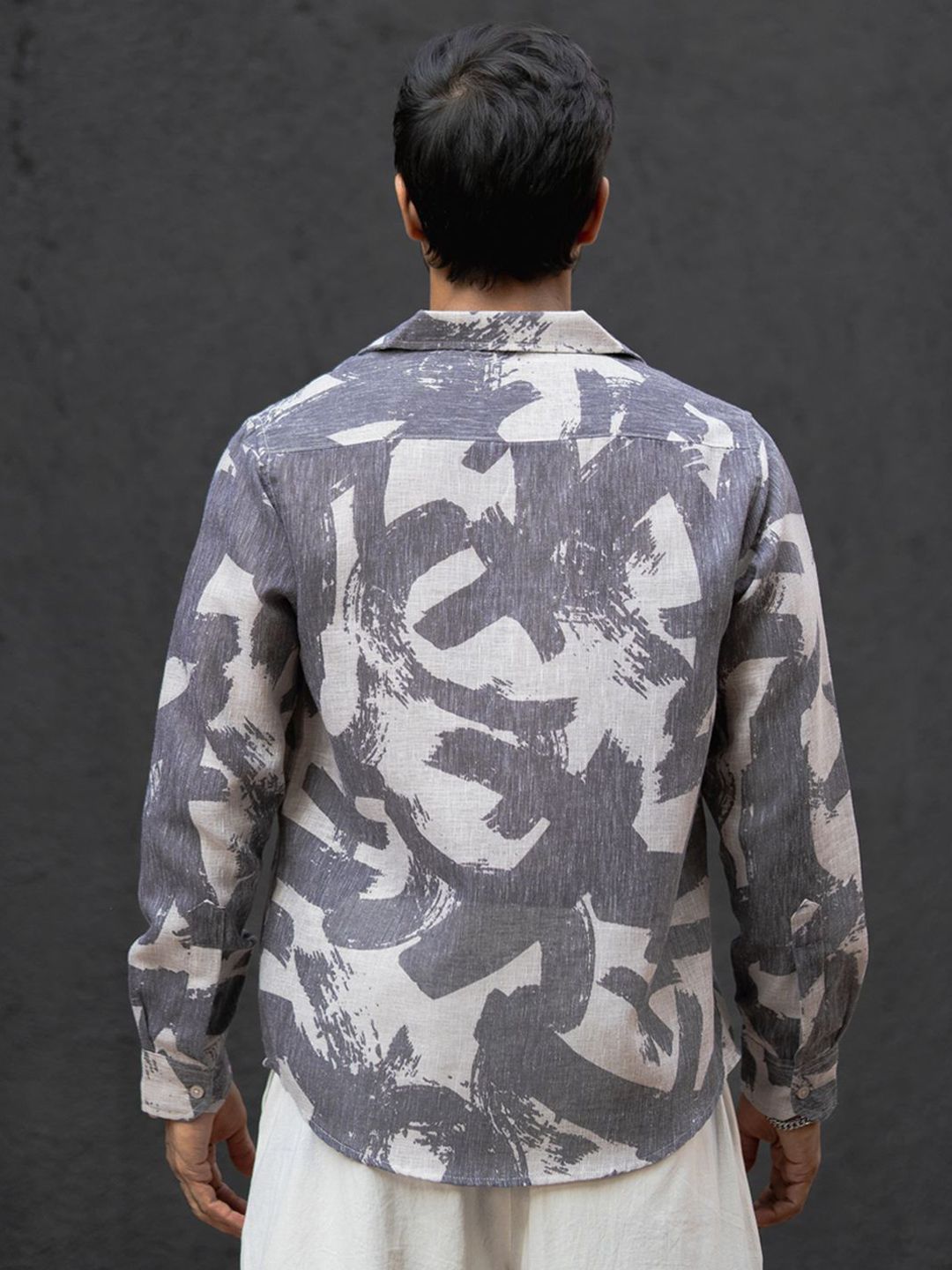 Powerlook Men Opaque Printed Casual Shirt