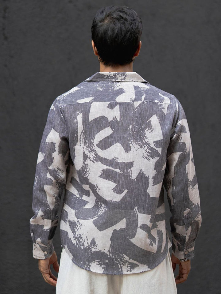 Powerlook Men Opaque Printed Casual Shirt