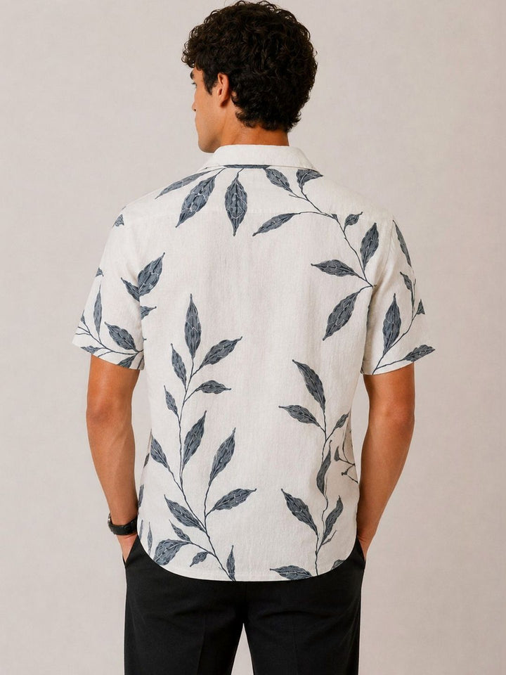ADRO Men Relaxed Floral Printed Casual Shirt