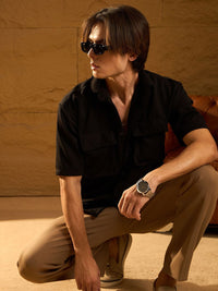 DENNISON Double Pocket Oversized Casual Shirt