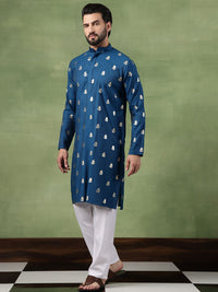 SOJANYA Men Floral Printed Kurta