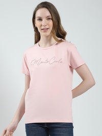 Monte Carlo Brand Logo Embroidered T-shirt
