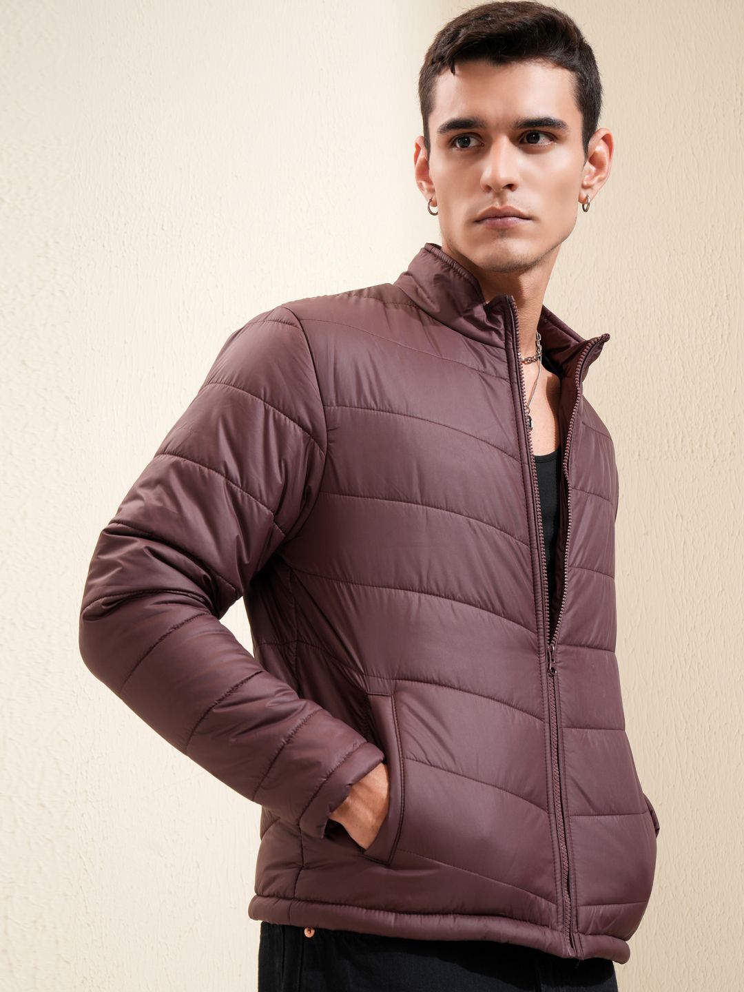 HIGHLANDER Men Colourblocked Outdoor Puffer Jacket