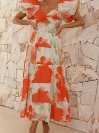 all about you Floral Print Maxi Dress