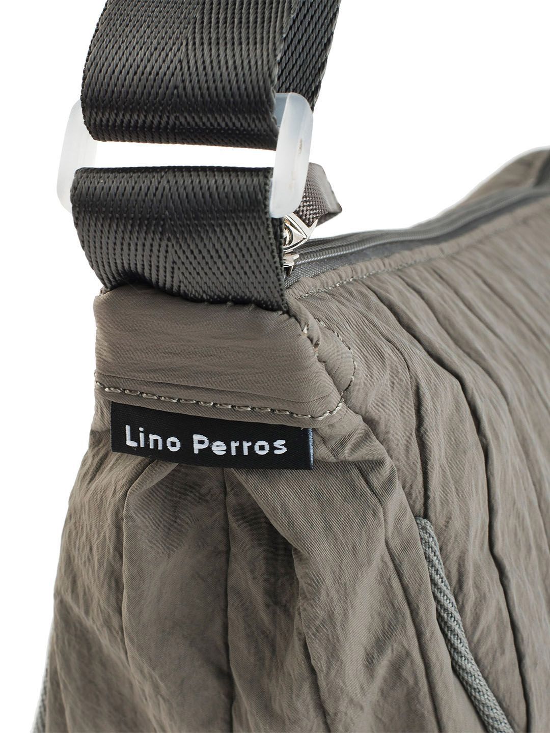 Lino Perros Unisex Textured Structured Sling Bag