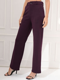 Tokyo Talkies Women Straight Fit Trousers