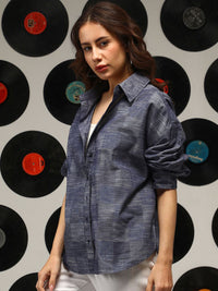 Campus Sutra Women Comfort Opaque Casual Shirt