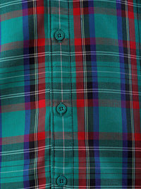 The Indian Garage Co Men Checked Slim Fit Tartan Opaque Casual Shirt