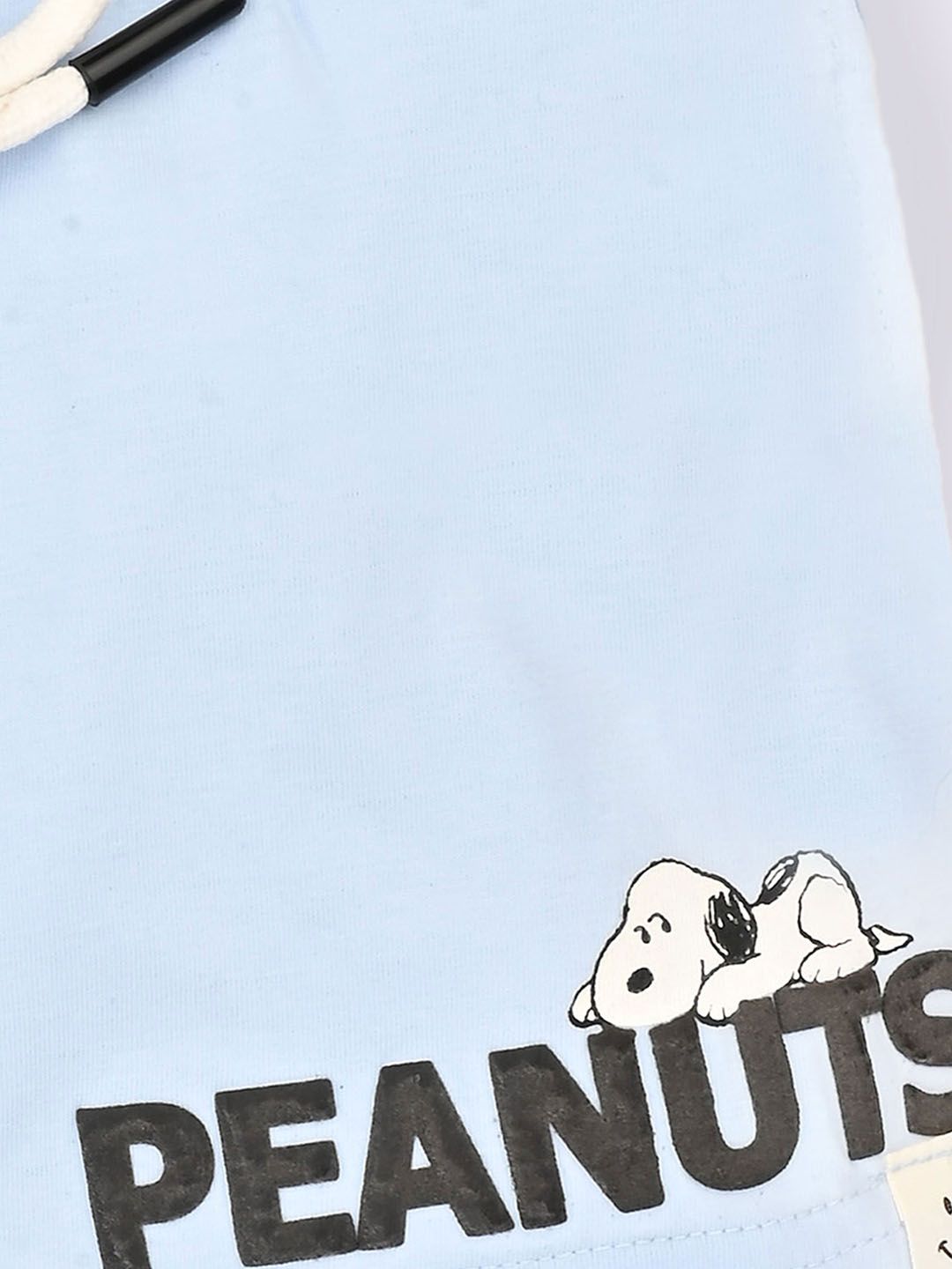 Happy Faces Boys Peanuts Printed Cotton Shorts