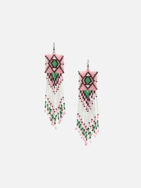 Anouk Gold Plated Cubic Zirconia Studded Contemporary Drop Earrings