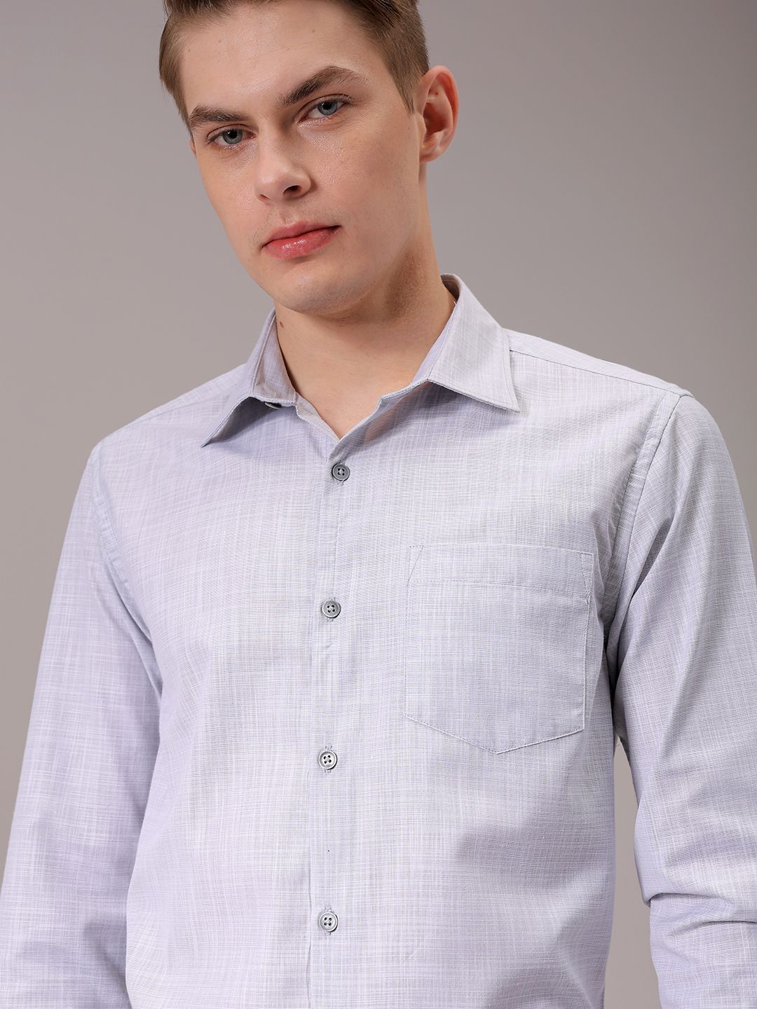 The Indian Garage Co. X Luxe Men Slim Fit Formal Shirt